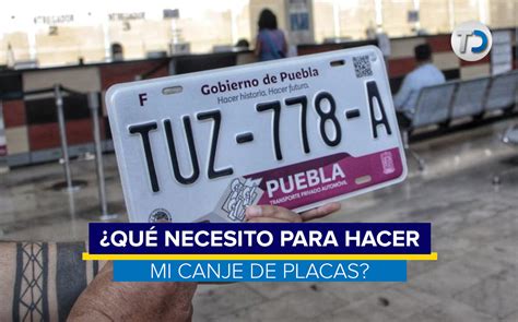 cita canje de placas puebla|Realiza tu cita para el cambio de...